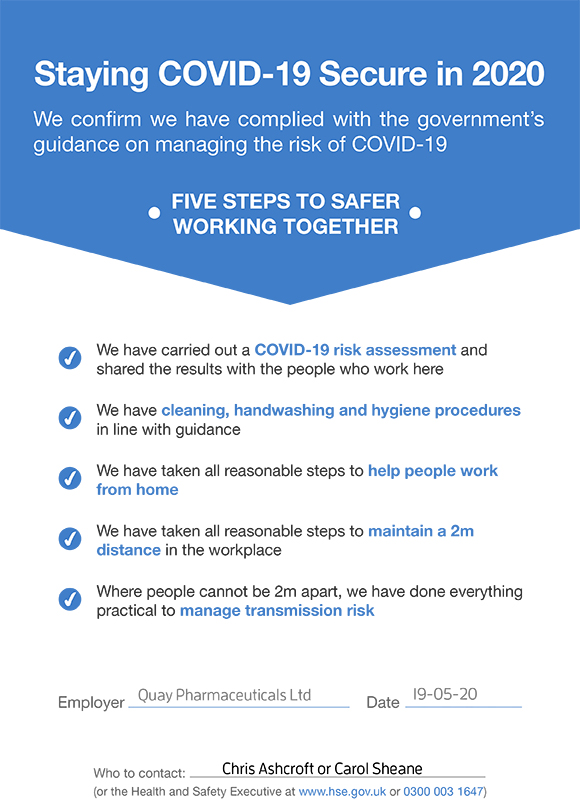 Covid-19-secure